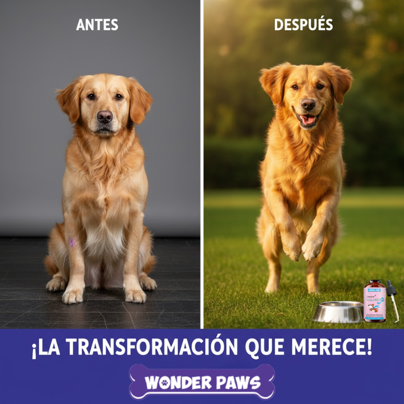 Colágeno 3X Drops: Energía y Pelaje Brillante